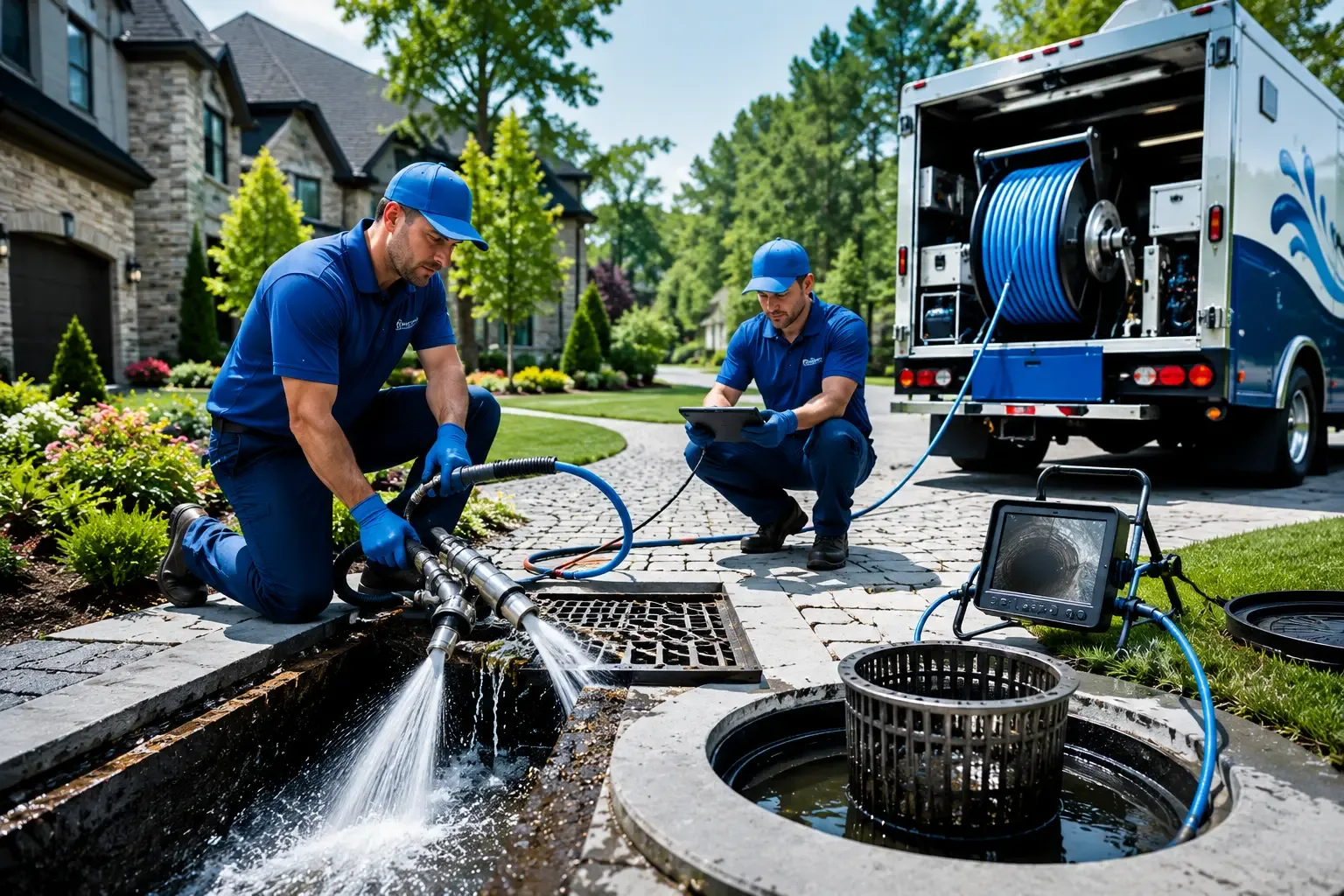 Local outdoor drain cleaning professionals in Bunnlevel, NC